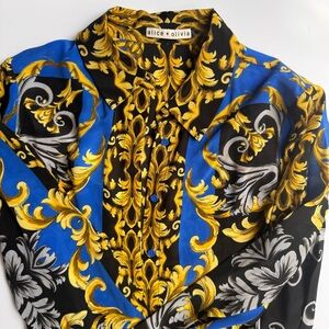 Alice and Olivia silk top